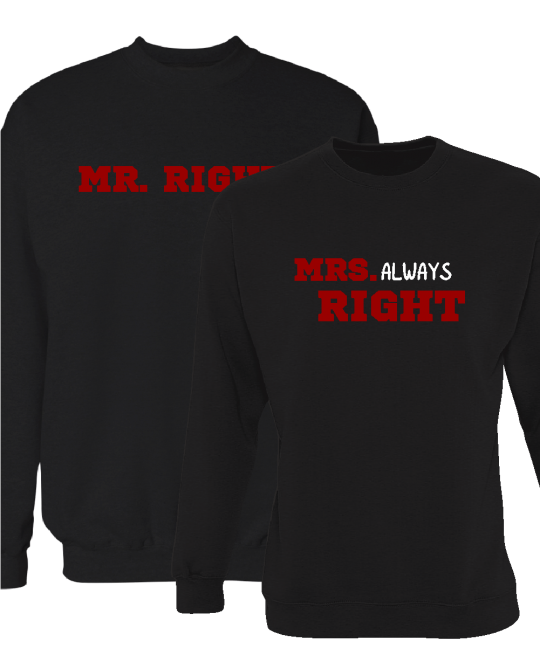 Mr right / Mrs always right