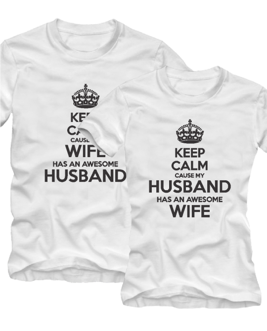 Keep calm wife / husband