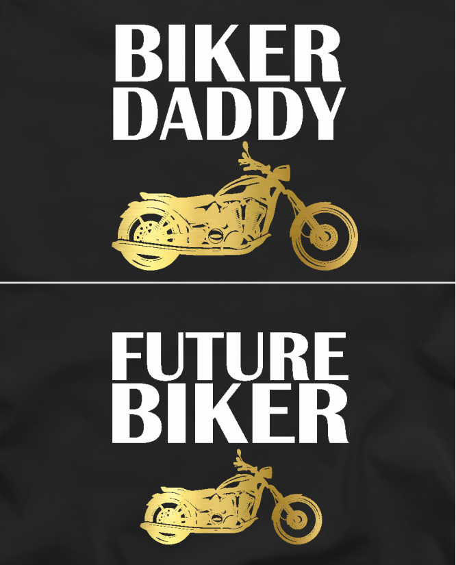 biker daddy / future biker